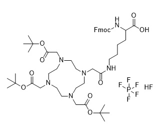 Fmoc-L-Lys-mono-amida-DOTA-tris(t-Bu éster)