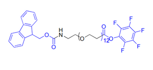 Fmoc-N-amido-PEG12-TFP-éster
