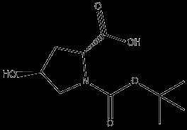 Ácido (2R, 4S) -1- (terc-butoxicarbonil) -4-hidroxipirrolidin-2-carboxílico