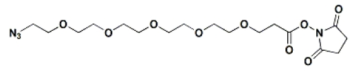 Ester azido-PEG5-NHS