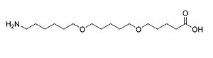 99% Biología formada por clic Ácido 5-((5-((6-aminohexil)oxi)pentil)oxi)pentanoico