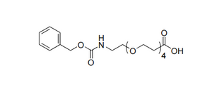 Ácido Cbz-N-amido-PEG4
