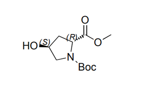 (2R,4S)-1-terc-butilo 2-metil 4-hidroxipirrolidina-1,2-dicarboxilato biotecnológico soluble en solución
