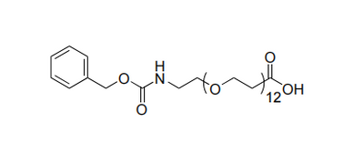 Ácido Cbz-N-amido-PEG12